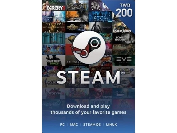 Steam 台灣禮品卡代儲值 - 禮品卡專區遊戲代儲商品縮圖